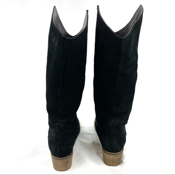 Howsty midki suede embroidered western boho cowboy boots, size 38 - Picture 7 of 15